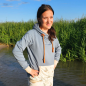 Preview: Hoodie [ Damen ] Küstenkind Boote & Fische